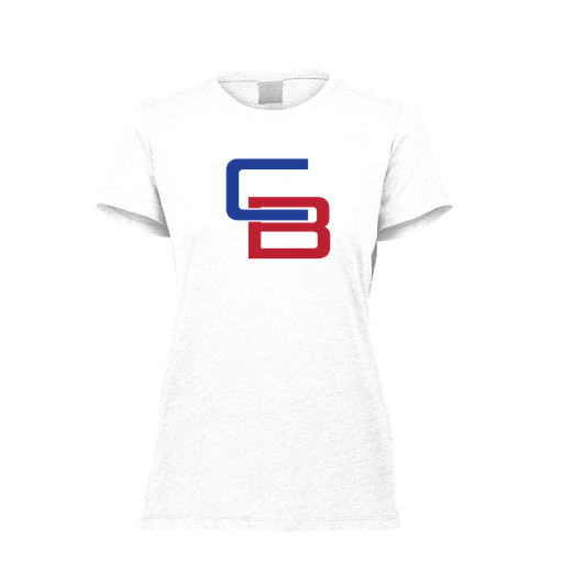 [FTSCUBWH-FAXS-LOGO1] Decker Women's Tri-Blend T-Shirt - Short Sleeve (Female Adult XS, White, Logo 1)