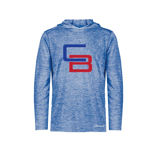 [FOLHCGRY-AS-LOGO1] Decker Men's Charge Hoodie (Adult S, Royal, Logo 1)