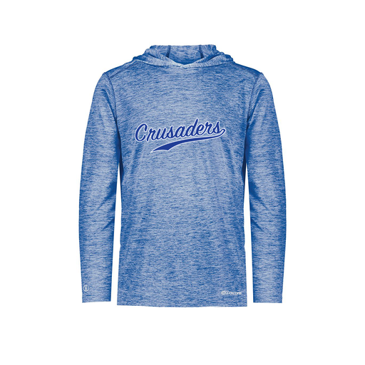 [FOLHCGRY-AS-LOGO2] Decker Men's Charge Hoodie (Adult S, Royal, Logo 2)