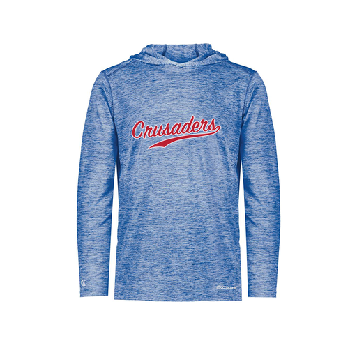 [CUS-DFW-CHGHOOD-PER-LSL-RYL-YS-LOGO3] Youth Charge Hoodie (Youth S, Royal, Logo 3)